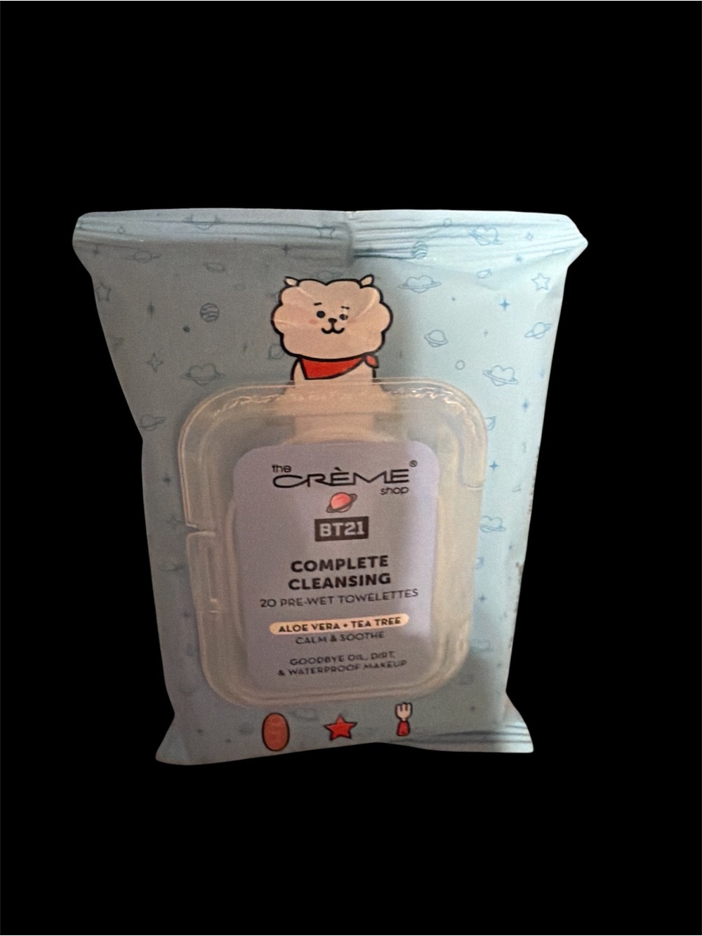 2 BT21 Complete Cleansing Pre-Wet Towelettes